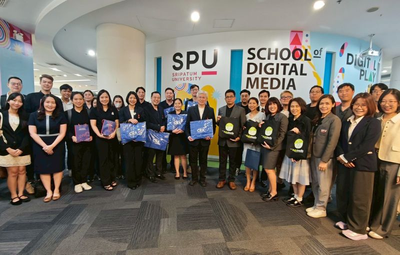 คณะดิจิทัลมีเดีย SPU เปิดบ้านต้อนรับ คณะผู้บริหาร รพ. จุฬาภรณ์ เดินหน้าความร่วมมือดันเทคโนโลยี VR – เกม ผลิตสื่อสุขภาพยุคดิจิทัล