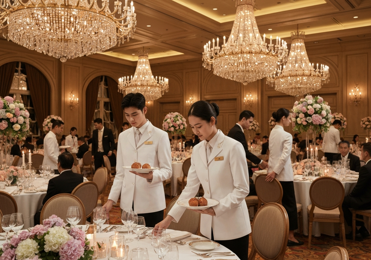 ก้าวข้ามห้องเรียน! นักศึกษา ม.ศรีปทุม สัมผัสประสบการณ์สุดเอ็กซ์คลูซีฟในภารกิจบริการ VVIP กับ Mandarin Oriental