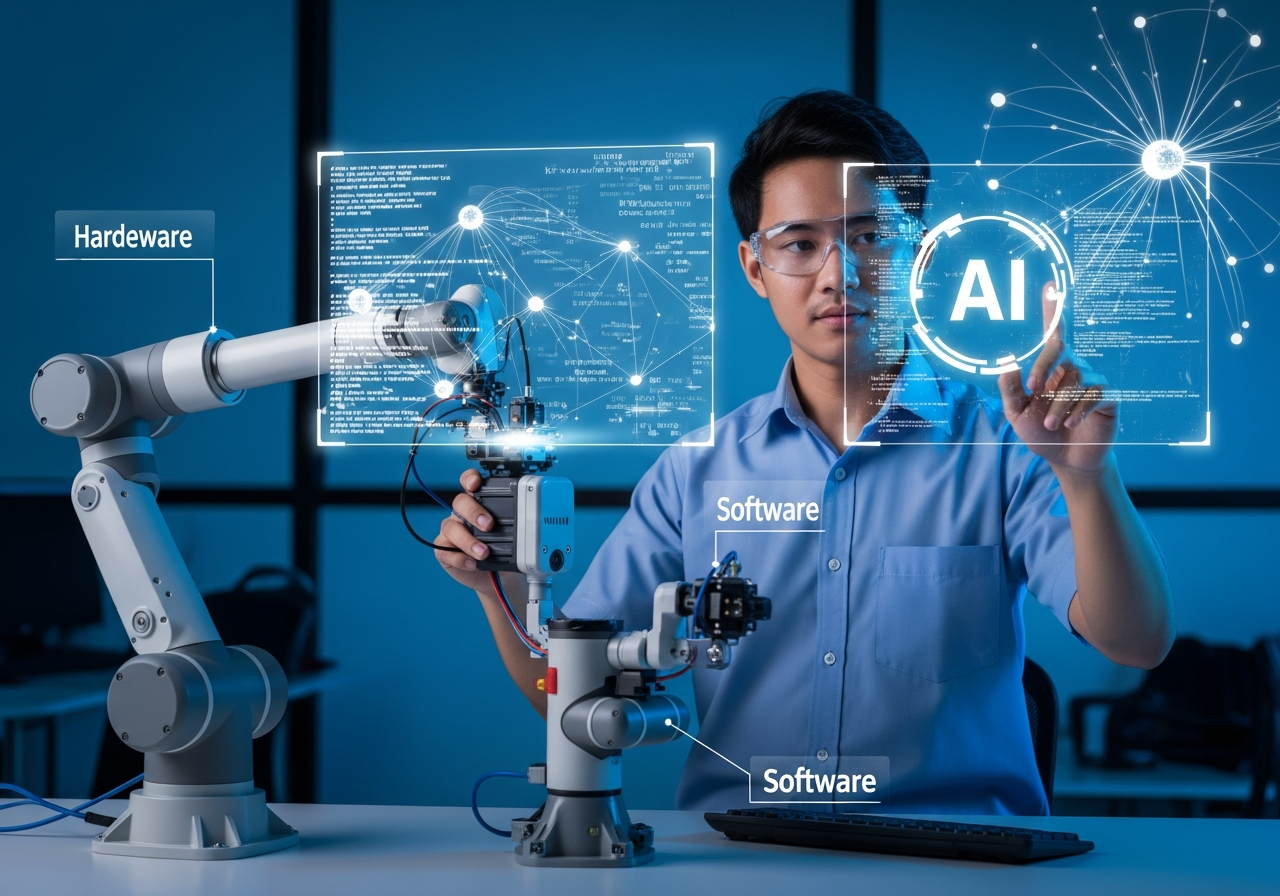 จบไปเป็นที่ต้องการตัว เพราะรู้ครบทั้ง Hardware และ Software จากหลักสูตรวิศวะหุ่นยนต์ฯ ศรีปทุม