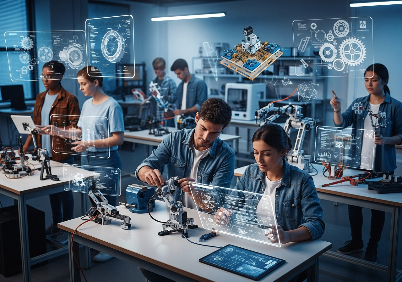 ไม่ต้องเก่งคำนวณขั้นเทพ แค่ชอบสร้างและแก้ปัญหา ก็พร้อมลุยสาขาวิศวกรรมหุ่นยนต์และระบบอัตโนมัติ