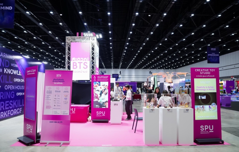 SIM AGENCY SPU ร่วมสร้างสรรค์ออกแบบบูธมหาวิทยาลัย ในงาน ONES TOP OPEN HOUSE 2026