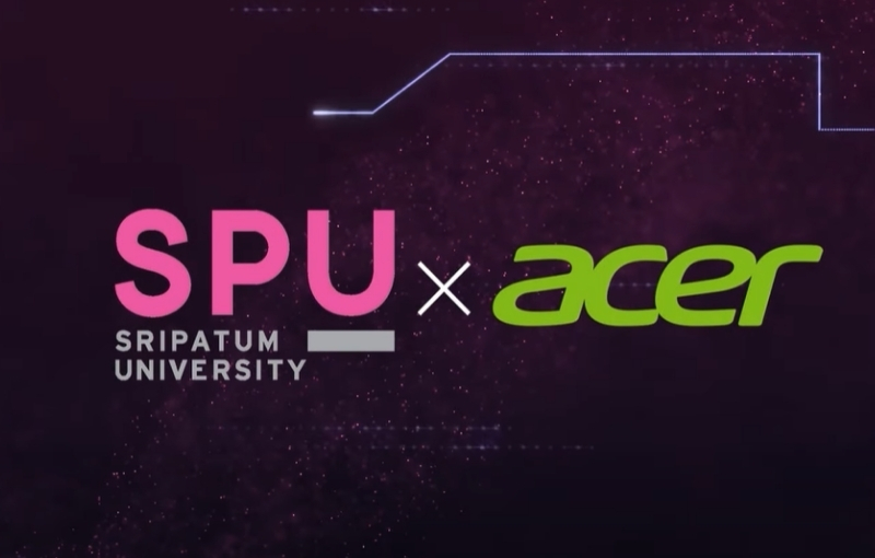คณะดิจิทัลมีเดีย SPU ร่วมกับ ACER Thailand เปิดประสบการณ์อีสปอร์ตเต็มรูปแบบ ยกระดับการเรียนรู้ สู่สนามจริงอุตสาหกรรมเกม