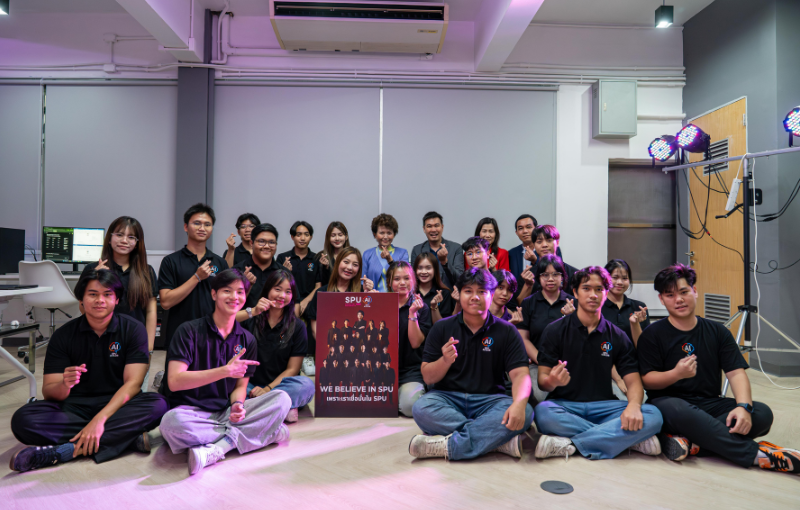 อธิการบดี ม.ศรีปทุม เปิด “SPU AI CLUB” ศูนย์บ่มเพาะทักษะ AI สร้างโอกาสนักศึกษาสู่อุตสาหกรรมแห่งอนาคต