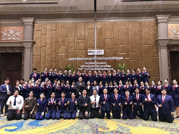 วิทยาลัยการบินฯ SPU พานักศึกษาบุก The Berkeley Hotel Pratunam เจาะระบบโรงแรม 5 ดาว เรียนรู้ Green Hotel & Sustainability จากของจริง