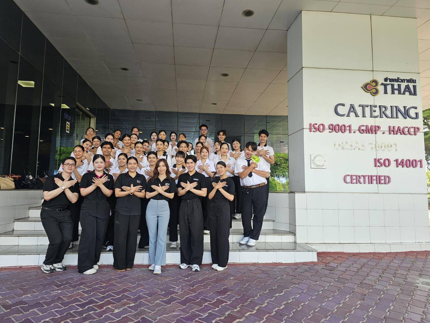 ธุรกิจการบิน SPU พานักศึกษารหัส 66 เจาะหลังบ้านครัวการบินไทย เรียนรู้มาตรฐานอาหารบนเที่ยวบินระดับนานาชาติ