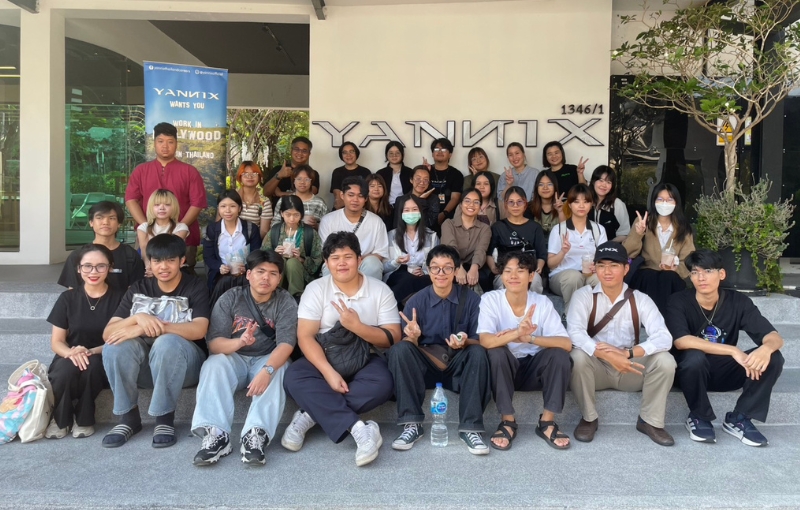 เปิดประสบการณ์จริง! คณะดิจิทัลมีเดีย SPU พานักศึกษาเยี่ยมชม “Yannix” เรียนรู้เบื้องหลังสตูดิโอ ผู้สร้างสรรค์งานโปรดักชันระดับโลก