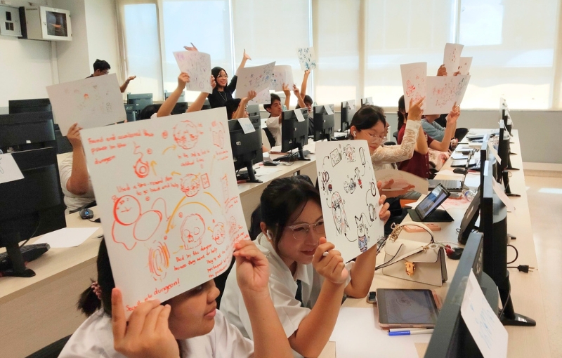 คณะดิจิทัลมีเดีย SPU จัดกิจกรรม Digital Art Workshop เปิดพื้นที่สร้างสรรค์ให้ น้องๆ ปล่อยพลังศิลปะดิจิทัลเต็มรูปแบบ