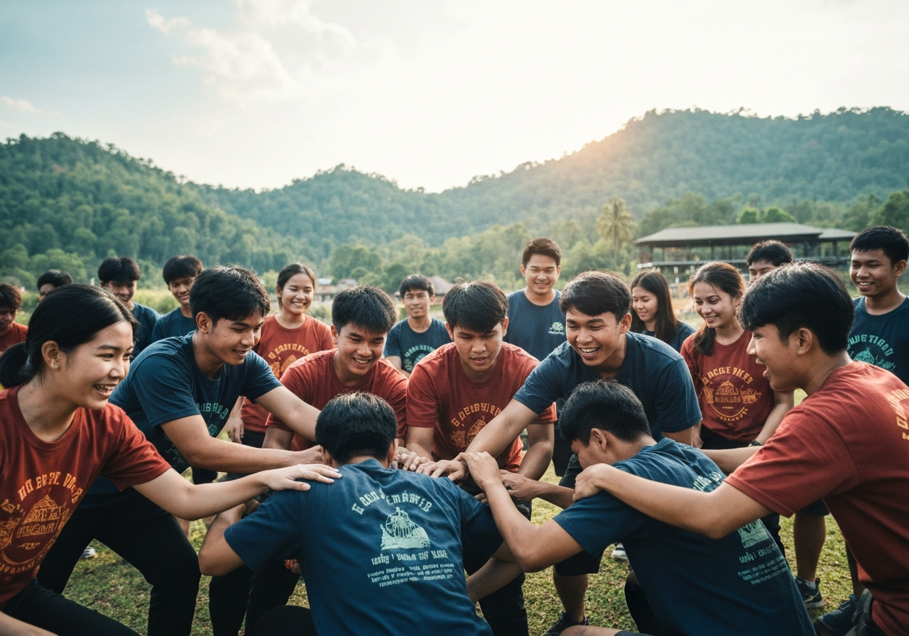 ตอกย้ำแนวคิด Together We Lead, Together We Grow ค่ายผู้นำศิลปศาสตร์ SPU เสริมแกร่งทักษะการทำงานเป็นทีมและภาวะผู้นำ