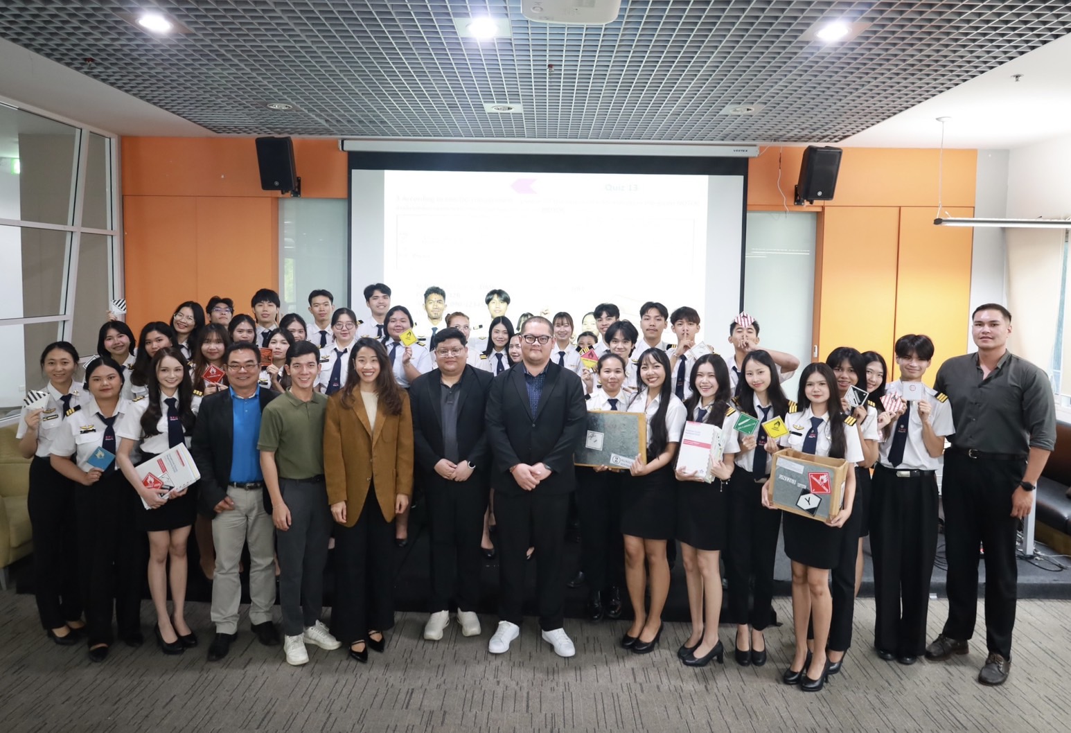 การจัดการความปลอดภัยการบิน SPU เปิดหลักสูตร DGR ปั้นนักศึกษาสู่มาตรฐานความปลอดภัยการบินสากล ก่อนก้าวสู่สหกิจศึกษาและการทำงานจริง