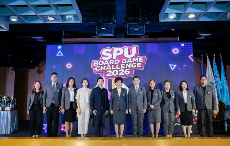 ม.ศรีปทุม ร่วมกับ สมาคมเกมกระดานฯ จัดแข่งขันบอร์ดเกม “SPU BOARD GAME CHALLENGE 2026” สร้างนักวางแผนเชิงกลยุทธ์ตัวจริง พร้อมชิงถ้วยนายกฯ และทุนการศึกษา
