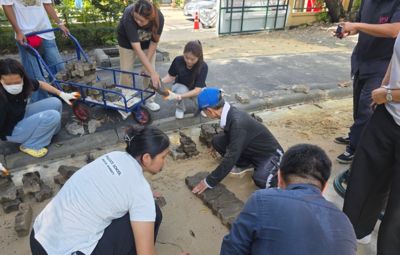 คณะนิติศาสตร์ SPU ส่งต่อพลังจิตอาสาพัฒนาชุมชนบางบัว สร้างสังคมเข้มแข็งด้วยหัวใจนักกฎหมายรุ่นใหม่