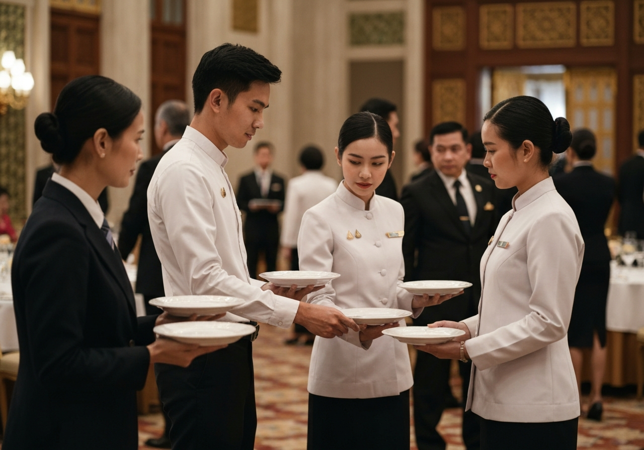 CATH SPU สร้างคนคุณภาพสู่อุตสาหกรรมบริการ เปิดประสบการณ์จริง พัฒนา Future Skills ในงานพิธีสำคัญระดับประเทศ