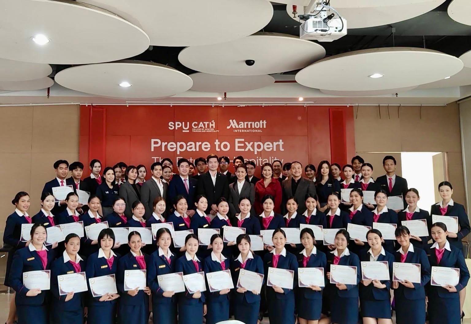 ธุรกิจโรงแรมฯ SPU ร่วม Marriott International เปิด Thailand Ultra Luxury 2026 ให้นักศึกษาปี 3 รับบท Event Organizer สร้างประสบการณ์ลักชัวรีจากโจทย์จริง