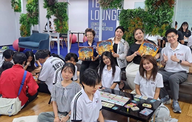 SPU ยกระดับการเรียนการสอนด้านการเงินและการลงทุน เปิดคลาส ‘STOCKPILE GAME’ ฝึกคิดเชิงกลยุทธ์ผ่านบอร์ดเกมระดับโลก