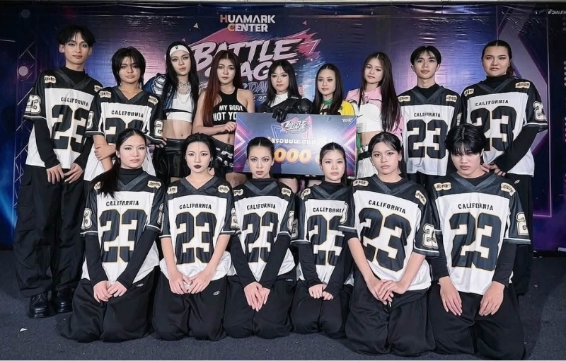 เด็กสื่อสารการแสดง SPU คว้ารองแชมป์! โชว์สเต็ปแดนซ์ ในเวทีการแข่งขัน Battle Stage Cover Dance Huamark 2026