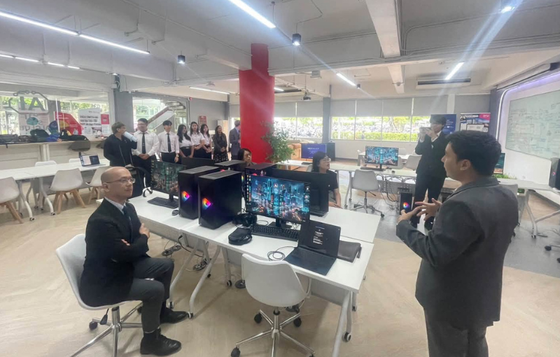 มหาวิทยาลัยไต้หวันเยือน SPU เปิดมุมมอง AI–Entrepreneurship ผ่านผลงานนักศึกษาลงมือทำจริง