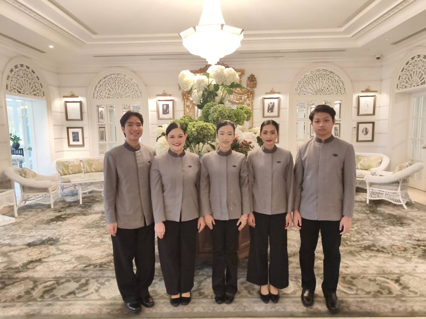 วิทยาลัยการบินฯ SPU ส่ง 5 นักศึกษา DEK THAI CATH-Club ปฏิบัติงาน Mandarin Oriental, Bangkok เรียนรู้มาตรฐาน Luxury Hospitality พร้อมสร้างรายได้ระหว่างเรียน