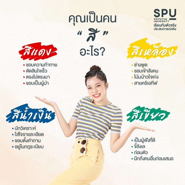 Read more about the article คุณเป็นคนสีอะไร บ่งบอกความเป็นคุณ