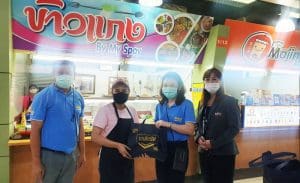 SPU ต้อนรับ คณะแพทย์ พยาบาล สถาบันพัฒนาสุขภาวะเขตเมือง ตรวจเยี่ยมร้านค้า เพื่อสร้างความรอบรู้ด้านสุขภาพ