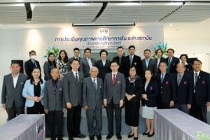 ‘ม.ศรีปทุม’ตรวจประเมินคุณภาพการศึกษา ระดับสถาบันประจำปีการศึกษา 2562