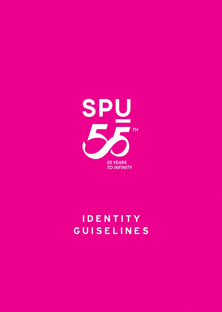 Corporate Identity Logo SPU 55th Page 01